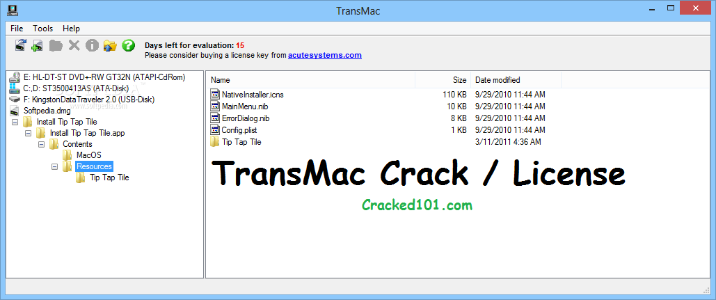 Transmac Crack torrent